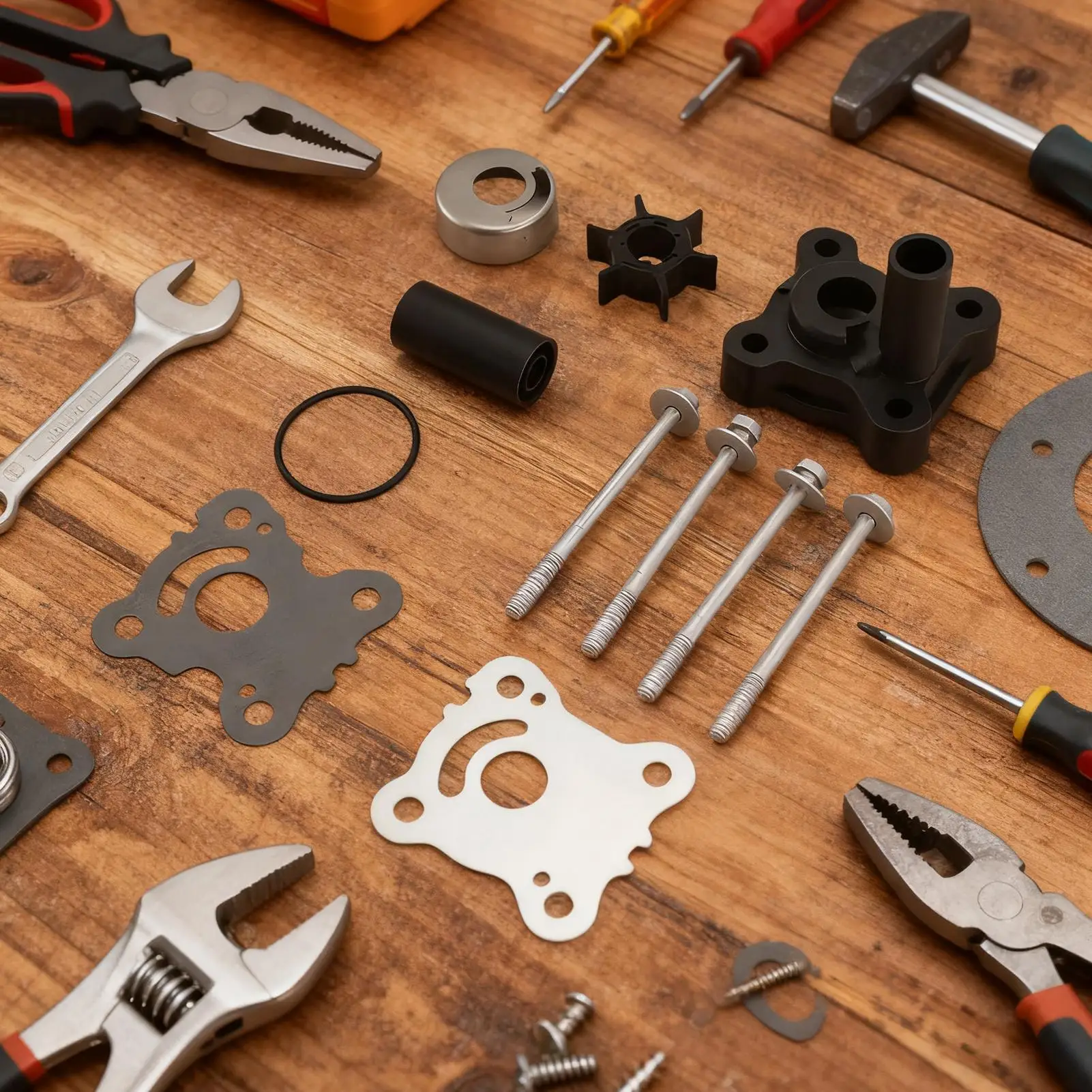 

Для подвесных моторов Honda 06193-ZW9-A32 BF8D BF9.9D 15D 20D 4T 8-20HP, прецизионный прочный комплект крыльчатки водяного насоса для лодки