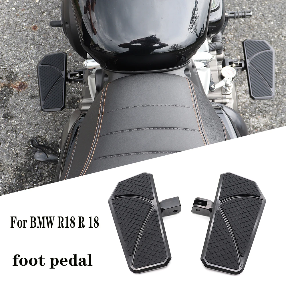 

Motorcycle Driver Floorboards Front Foot Rest Pedal Rider Footboard Wide Footrests For BMW R18 R 18 Accessories