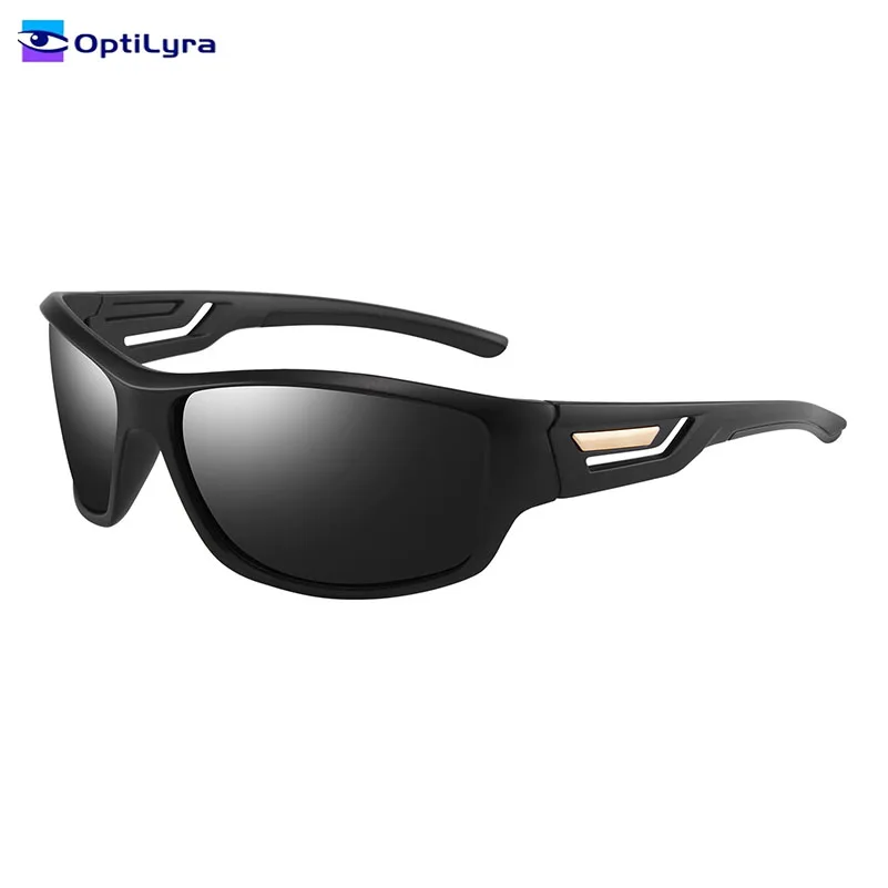 

OptiLyra Brand Men Polarized Sunglasses Outdoor Sports Cycling Glasses UV400 Protective Glasses Fishing Goggles