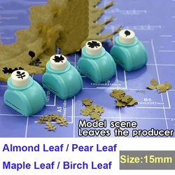 4 Styles Leaf Maker Scene Scenario Maker Real Fall Leaves 15mm