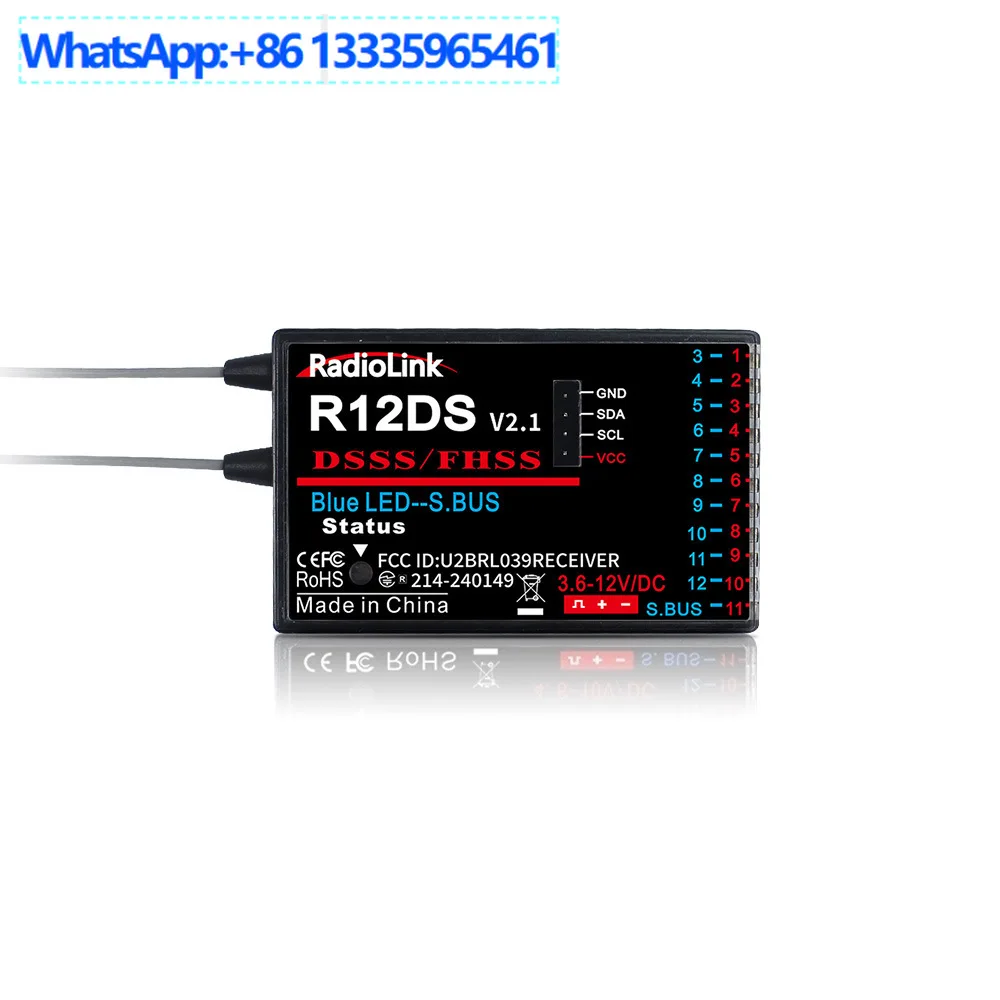 ricevitore-doppio-antenna-ledi-r12ds-a-12-canali-supporta-segnale-sbus-pwm-veicolo-ad-ala-fissa-multiasse-e-nave