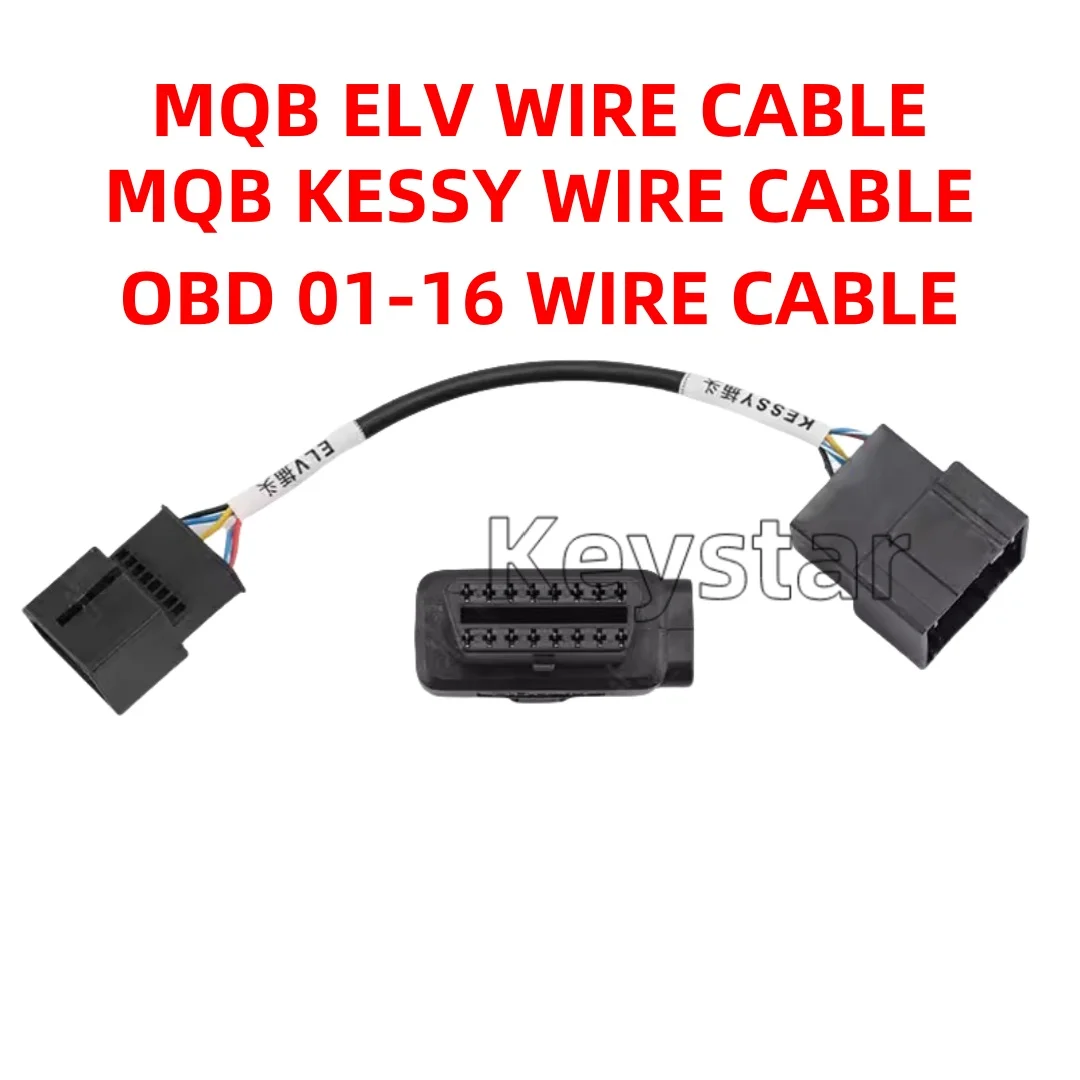 

MQB Wire Bridge Cable MQB48 Cluster Power Cable Keyless Fob Programming Cable BCM2 Cluster for VW SKODA SEAT Audi All Key Lost