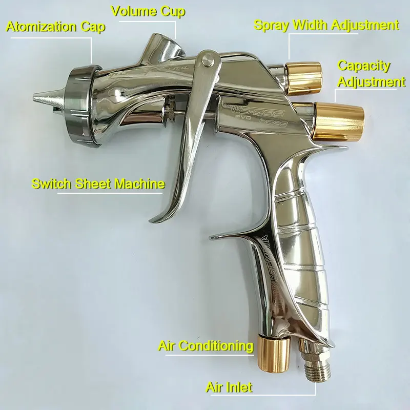 Original Japan Anest Iwata WS400 Spray Gun Hand Manual Pistol Car Painting LS400 Supernova Spray Gun