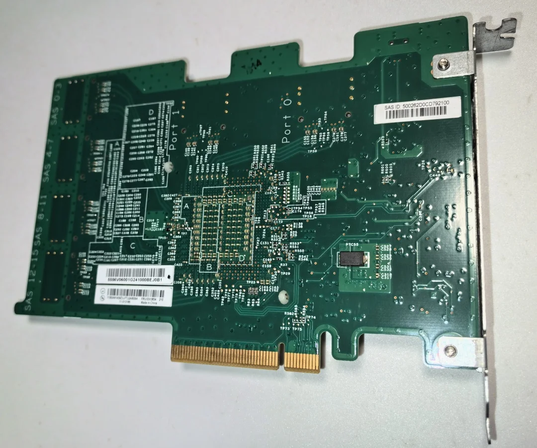 Imagem -04 - Placa de Expansão Pci-e Sas Original 03x3834 Lsi 6gbps 16 Portas 92408i 92619i 114071