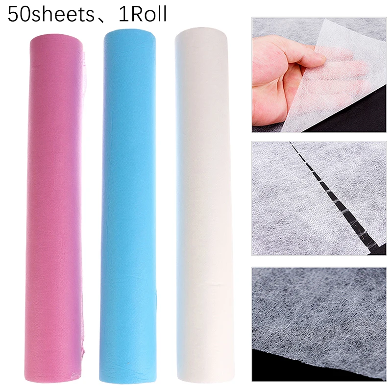 

50 Sheets Disposable Beauty Salon Sheets Non-Woven Massage Bedside Pillow Thickened Single Lying Towel Disposable Hotels Spa Pad