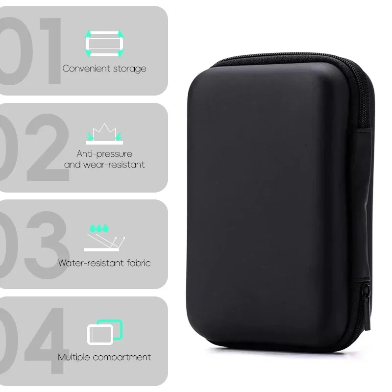 6 في 1 زجاج + حقيبة لحقيبة تخزين وحدة التحكم في الألعاب R36S وواقيات الشاشة من الزجاج المقسى لملحقات الألعاب #3