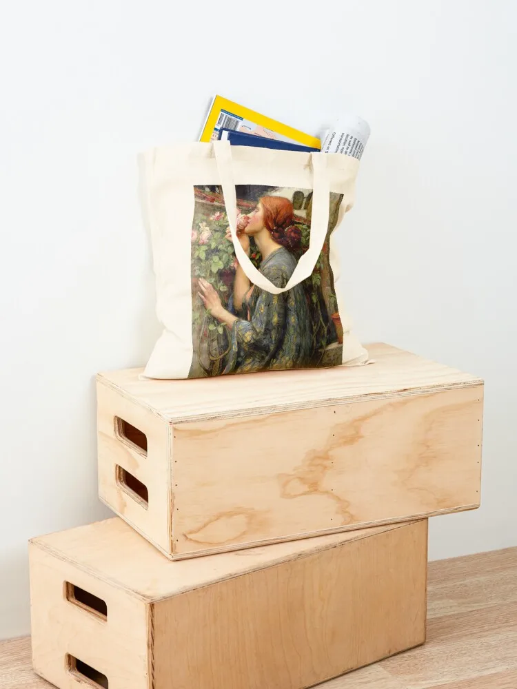 The Soul of the Rose - John William Waterhouse Tote Bag Large bags for women Cloth bag hand bag tote screen