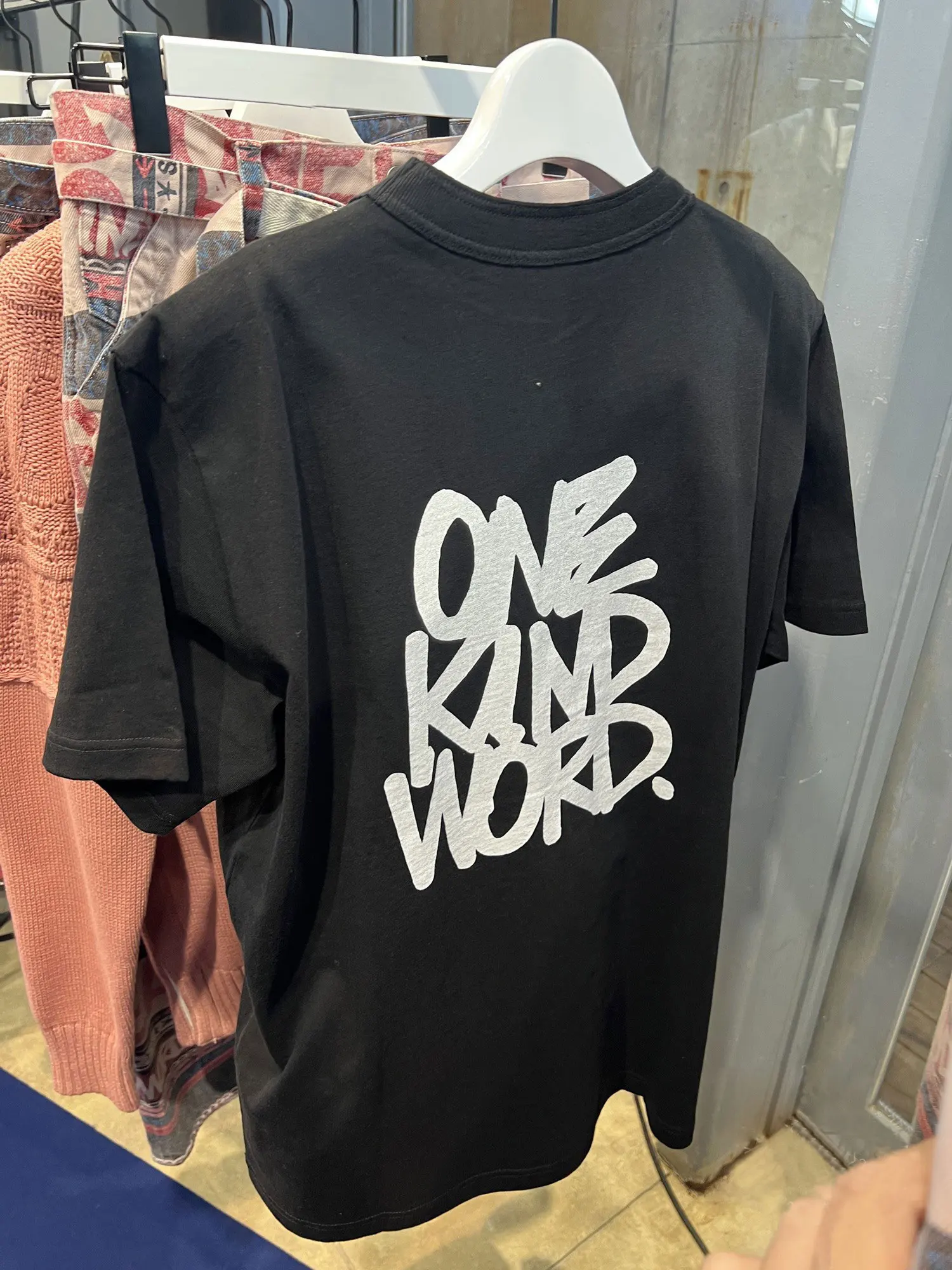 

FOG SACAI Loose Fit ort Sve round Ne T-irt Geometric Print Casual Women's Top Cotton Bamboo Blend Summer Tee