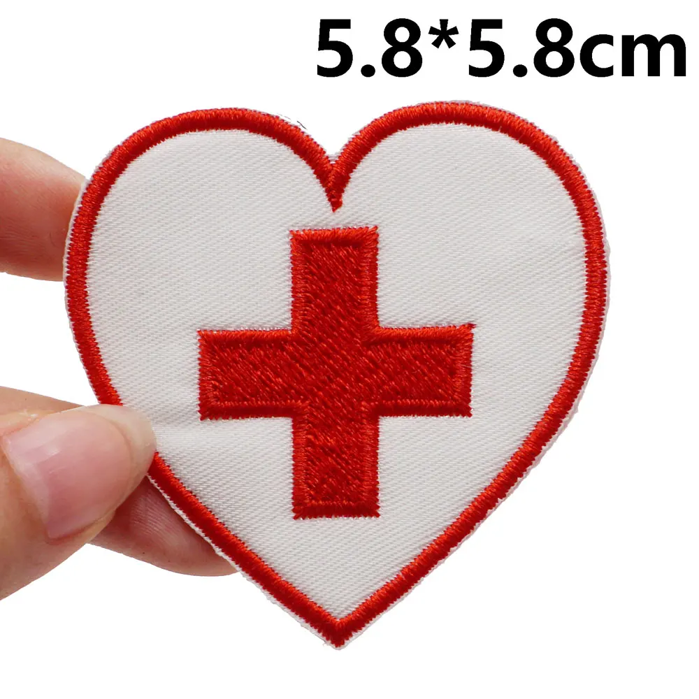 medical treatment Tactical Embroidery Patches for Backpacks and Clothing military Accessories with Hook backing or iron back