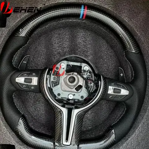 Carbon fiber sports steering wheel suitable for BMW F-series M3 M5 M6 F20 F22 F23 F30 F33 F34 X1 F48 F15 F16 F25 F10 F07F80 F87