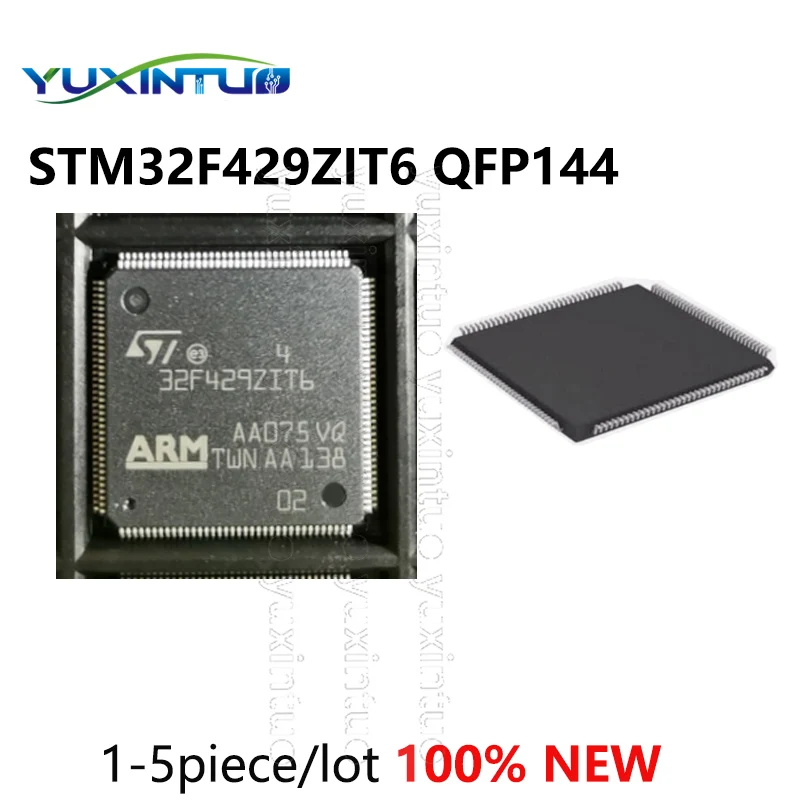 1-5piece/lot 100%New STM32F429ZIT6 STM32F429 LQFP144 chip