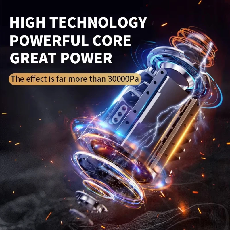 Xiaomi Youpin Car Vacuum Cleaner Wireless Strong Suction Handheld Rechargeable Portable Vacuum Cleaner High Power Home Appliance