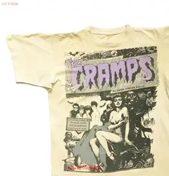 The Cramps band graphic yellow T shirt Men Women Unisex tee Unisex S-3XL