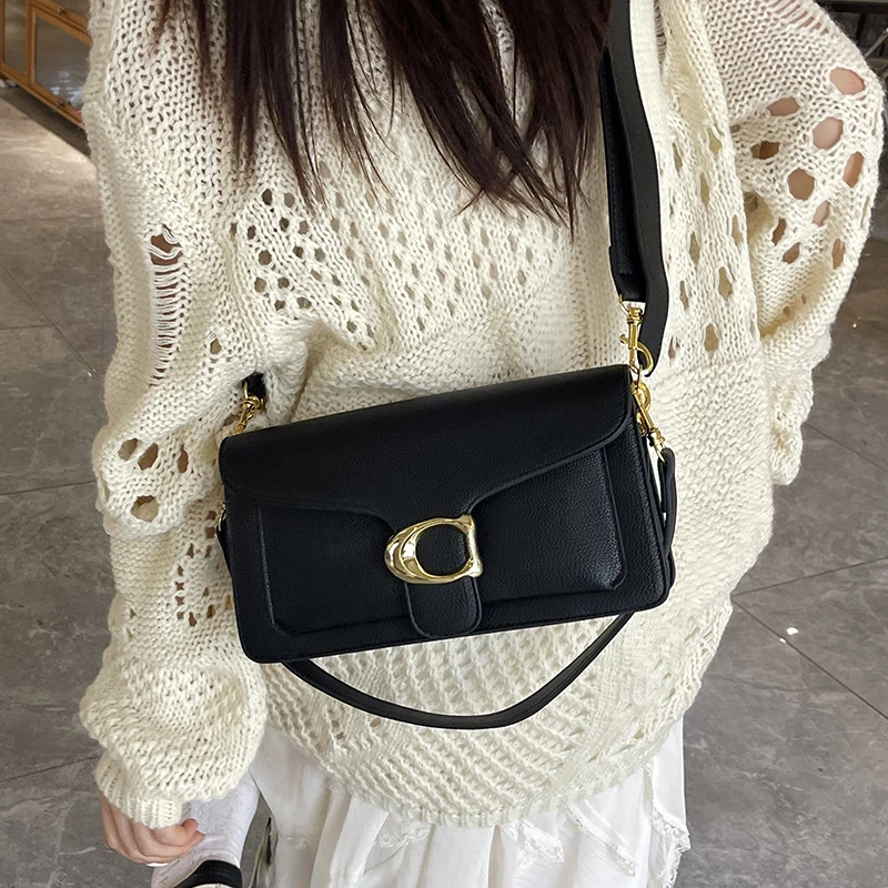 

Diaper Bag Elegant Vintage Leather Satchel Luxury Designer Crossbody Bag For Women Stylish Minimalist Tote