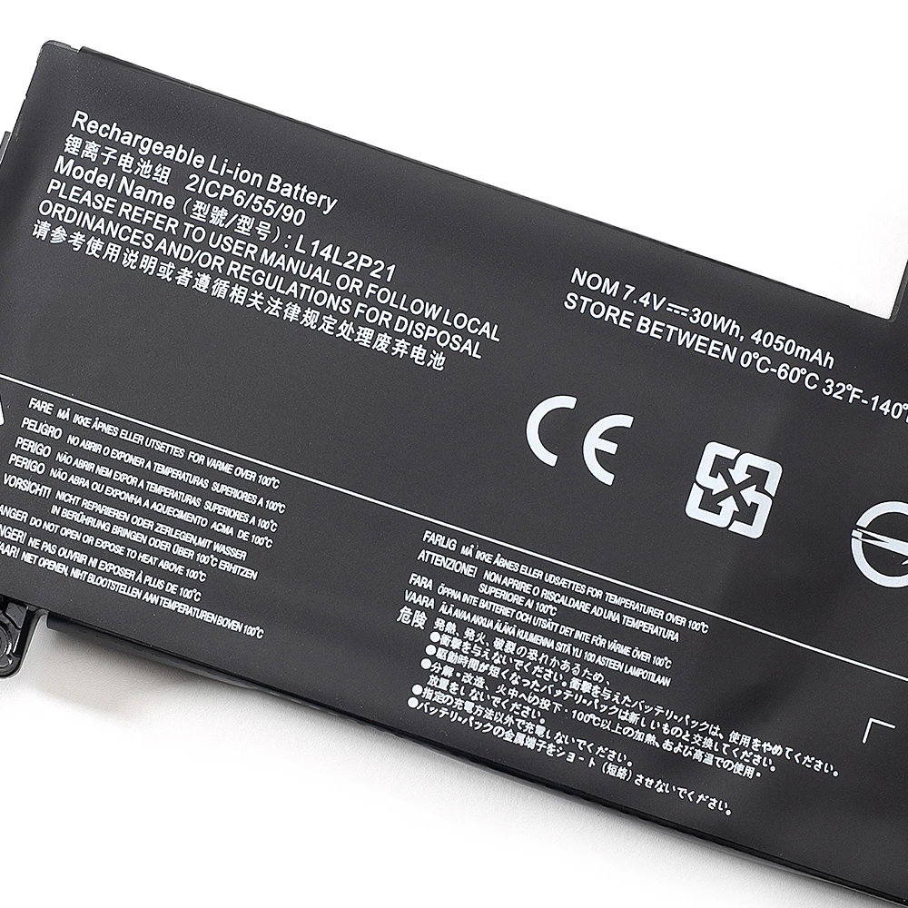 Keyuan L14L2P21 ノートパソコンバッテリー Lenovo IdeaPad 330S 330S-14AST/330S-14IKB シリーズ 330S-141KB 330S-15ARR バッテリー 4050mah