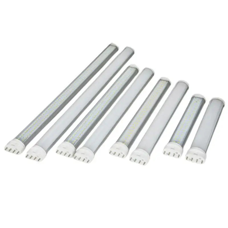 

10pcs AC/DC12V 2G11 led Tube Bar 4pin LED horizontal plug lamp 2g11 pll Lamp PL bar Replace H tube 225mm 9W 3000k 4000k 6000k