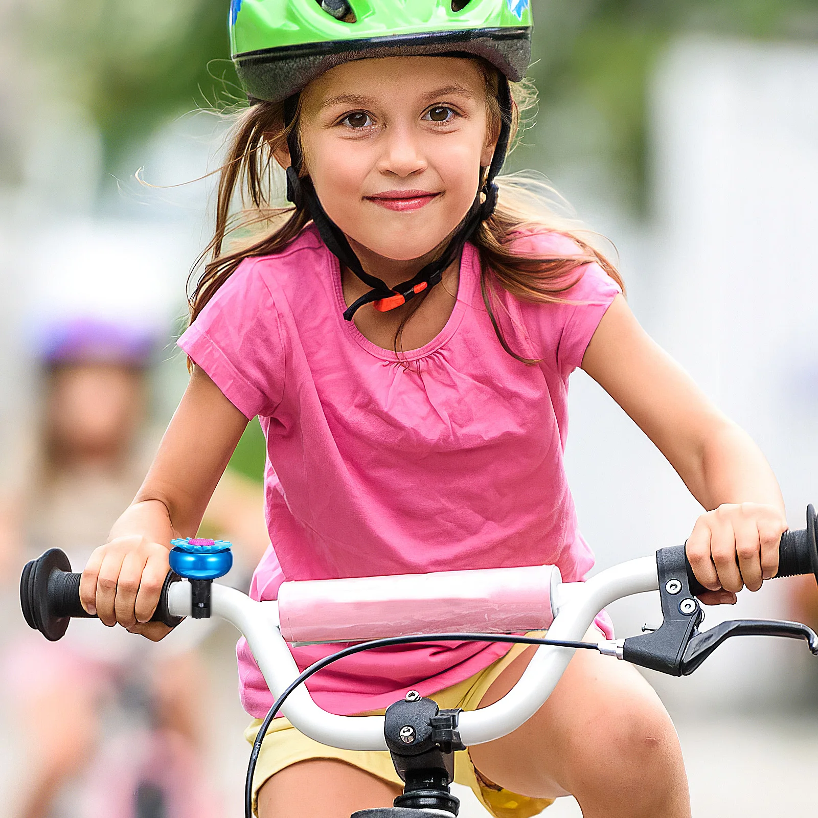 Bike 2.2Cm Handlebar Ring Bell Cycling Bell For Cycling Ringer Horn Ringer Horn Blue