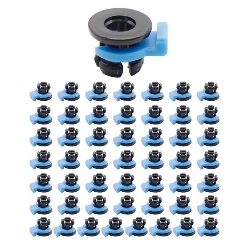 

ABLN-50 шт. зажимы-клипсы для труб, врезные зажимы-скобы, соединители Боудена для 3D-принтеров, металлических радиаторов, трубок хотэнда, цанговые соединители для экструдеров 4 мм