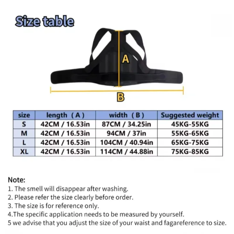 Back Brace Posture Corrector for Men and Women, Full Back Support for Upper Lower Neck Shoulder Spine Pain - Scoliosis - view 6