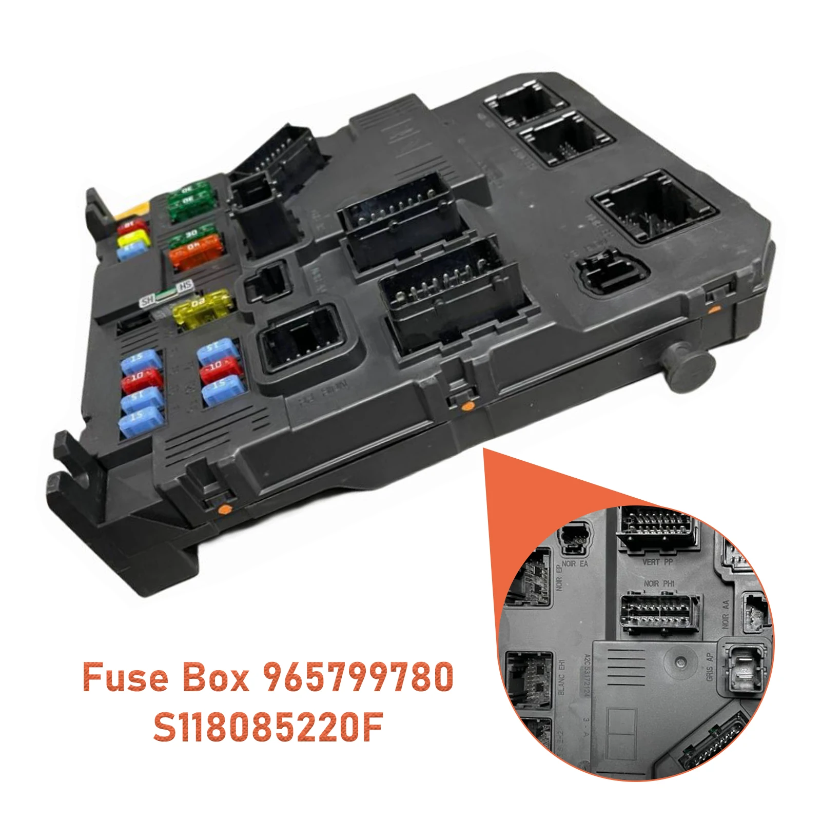 Artudatech Fuse Box BSM 9657999780 S118085220F For Peugeot 206 207 Citroen C2 Car Accessories