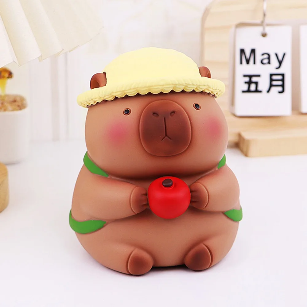 Spaartank Capybara Spaarpot Decoratieve Capibara Spaarpotten Met Grote Capaciteit Cartoon Collectible Capybara Opbergdoos Voor Kinderen