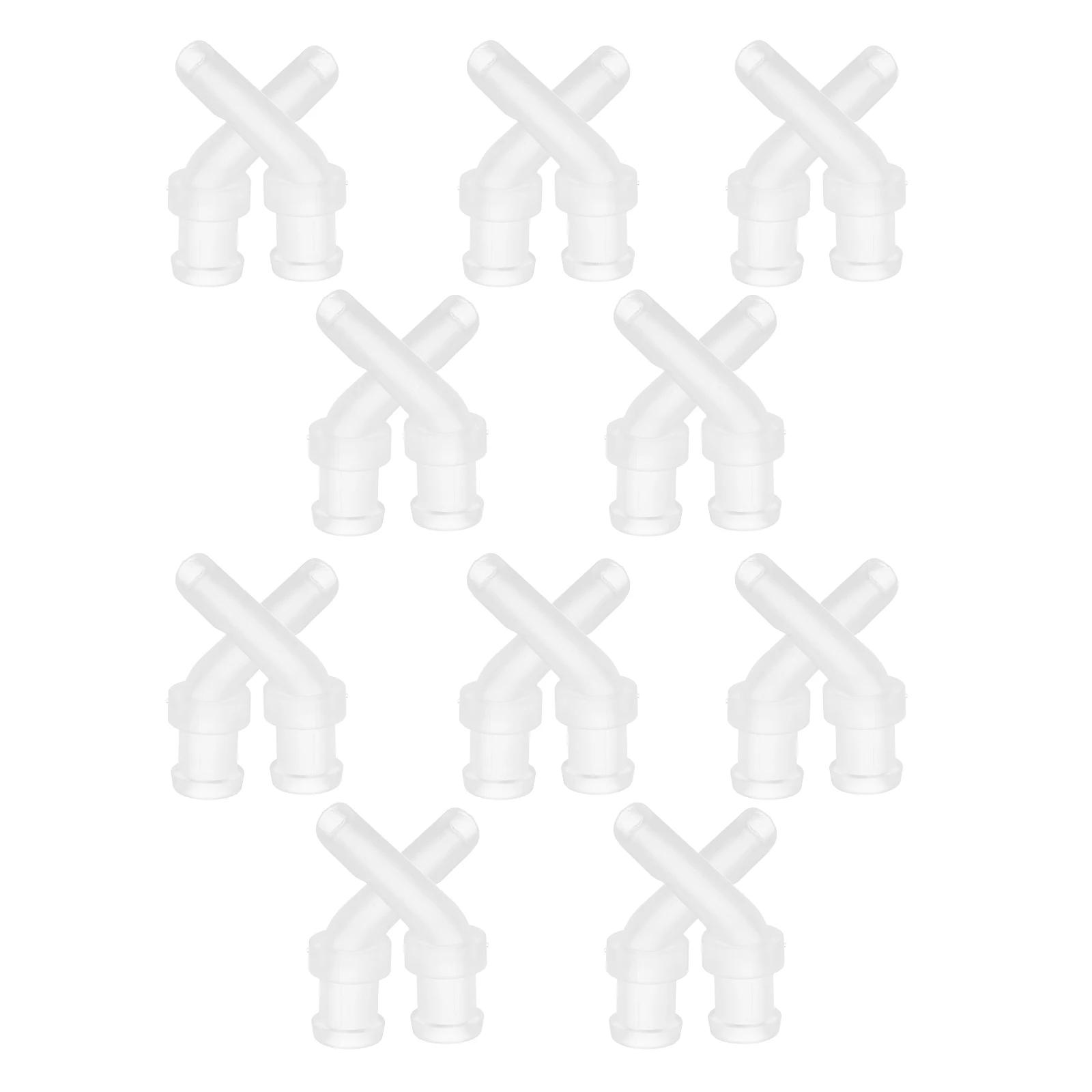 

20pcs Sports Bottle Spout Running Bottles Bite Valve Replacement Silicone Mouthpiece Leakproof Soft Universal Fit Cycling