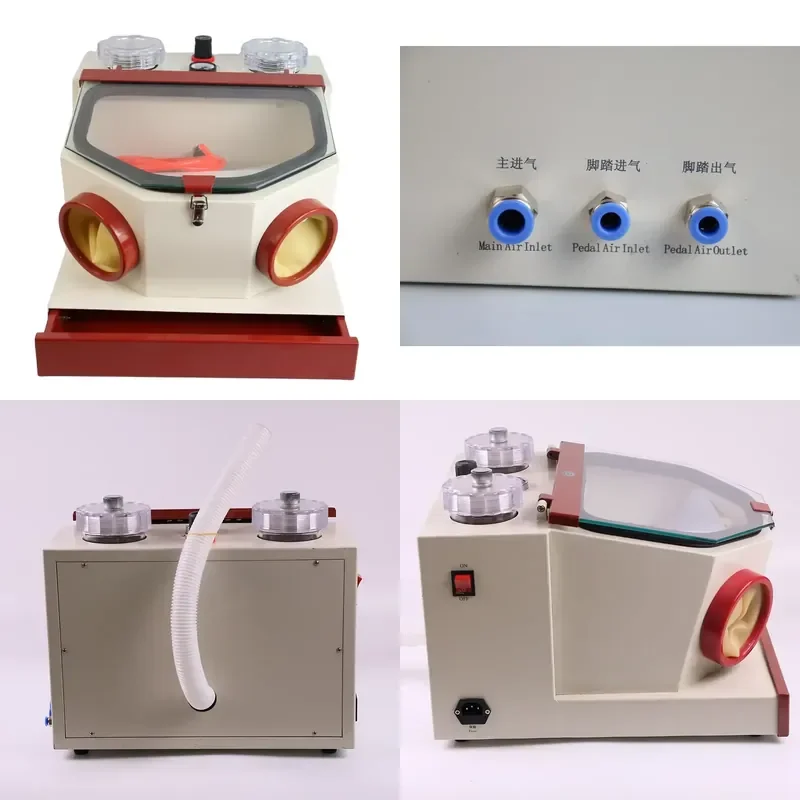 

【2026】 Oral Equipment for Denture Sandblaster Lab Machine With Drawer Sandblaster