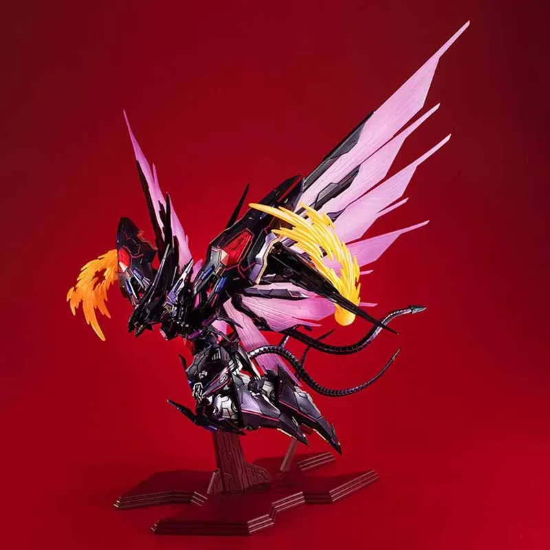 Original box Yu-Gi-Oh Anime Figure Zexal No107Galactic Eye Space Time Dragon Figurine Toy Action Statue Collect