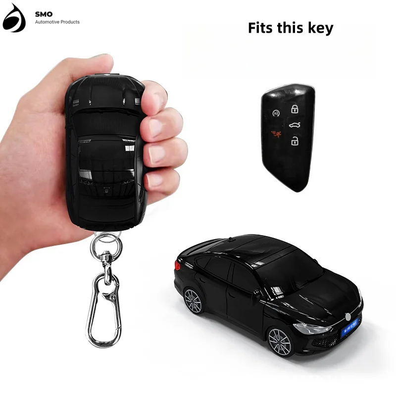 For Volkswagen Lamando Key Cover with Lights Car Keyfob Car Model Key Protector Auto Accessories Creative Personalized  New