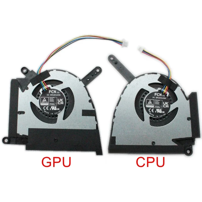 New Original Laptop CPU GPU Cooling Fan For ASUS TUF Dash F15 FX517 FX517ZC FX517ZR RTX3050/TI 13NR0950P01011 13NR0950P02011 5V