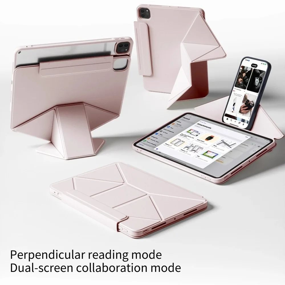 ZOYU iPad 10/11th Increase Height Bracket Case, Rotate 360