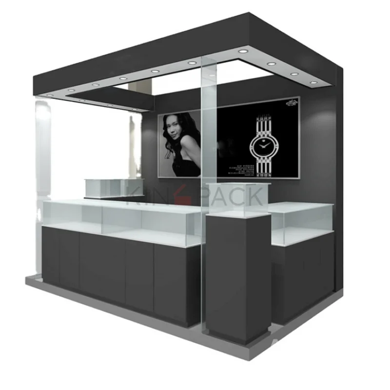 custom.New style watch kiosk for wrist watch retail store fixtures display furniture