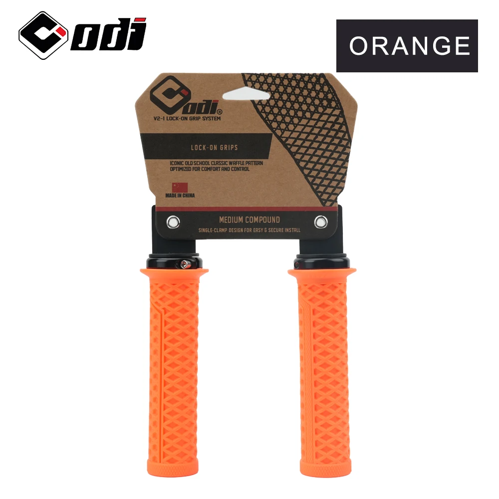 1 Paar ODI Lock-on Silikon-Mountainbike-Griffe, stoßdämpfend, rutschfest, bequem, Lenkerabdeckungen für MTB/Fahrradteile