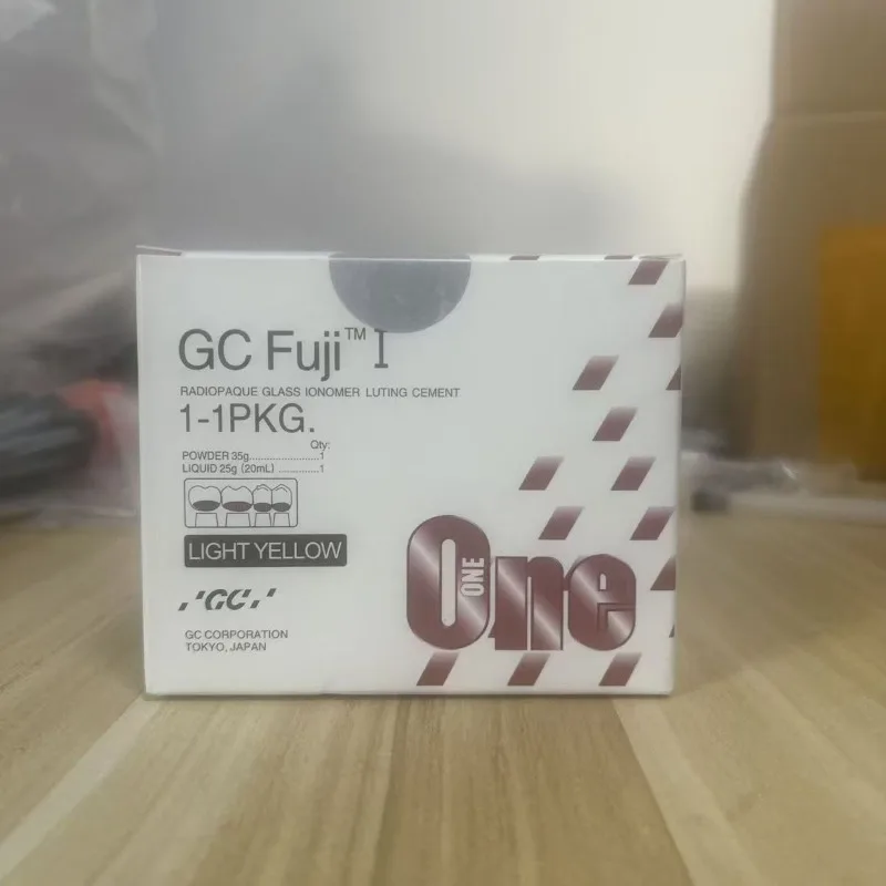 

Dental Glass Ionomer Cement GC Fuji I Bonded Porcelain Crown All Ceramic Metal Bonding Veneer Filling Dental Cavities Materials
