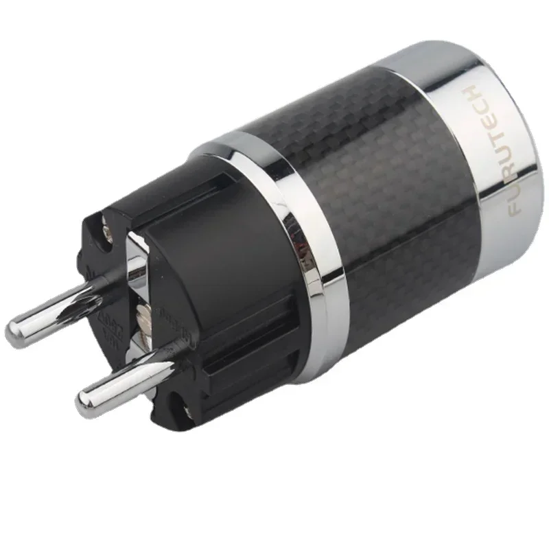 อะแดปเตอร์เสียงไฮไฟ Furutech FI50 โรเดียมชุบ US และ EU ปลั๊กไฟ AC C13 IEC Connector