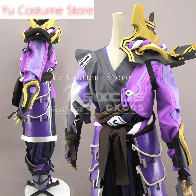 Genshin Impact Kairgi Fiery Might Armour Customize Cosplay Costume Cos Game Anime Party Uniform Hallowen Play Role Clothes