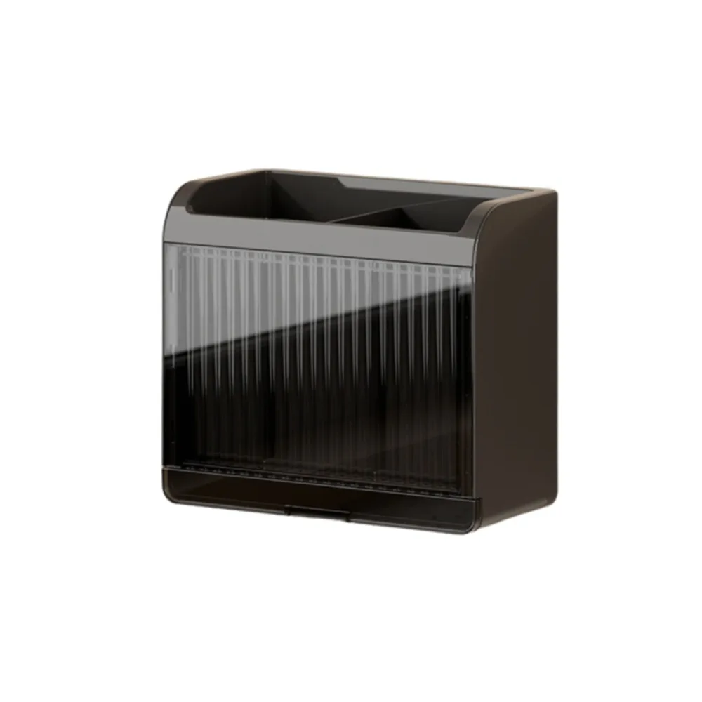 

Removable Wall-mounted Chopstick Cage Ventilated with Draining Tray Chopstick Storage Box Good Load-bearing Space-Saving