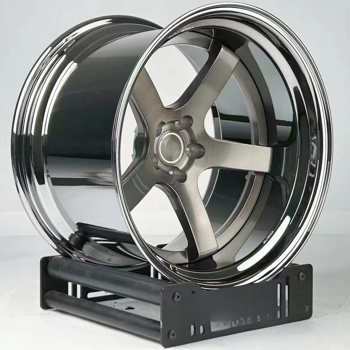 

Bku 5x120.65 C8 C7 C6 C5 ZR1 Z06 19 20 21 22 Inch Rims Deep Disc Alloy Forged Two Piece Wheels