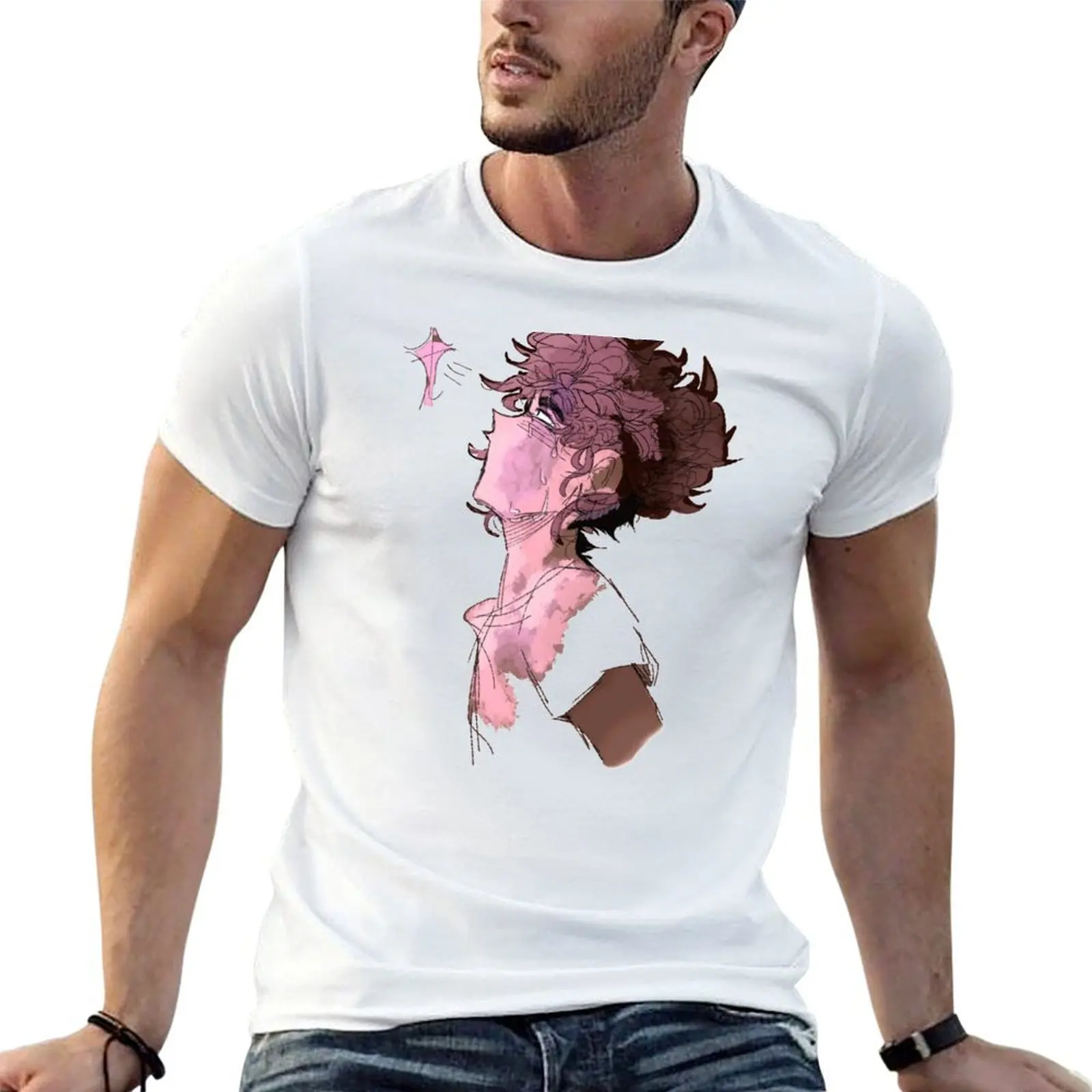 Shine T-Shirt plus sizes baggy shirts t shirts for men