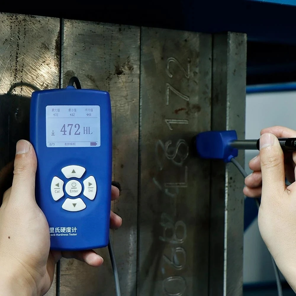 أفضل جهاز اختبار صلابة ليب الرقمي المحمول لاختبار صلابة المنتج من سبائك الألومنيوم المصنوعة من الفولاذ المقاوم للصدأ باللون الأزرق الخفيف #3