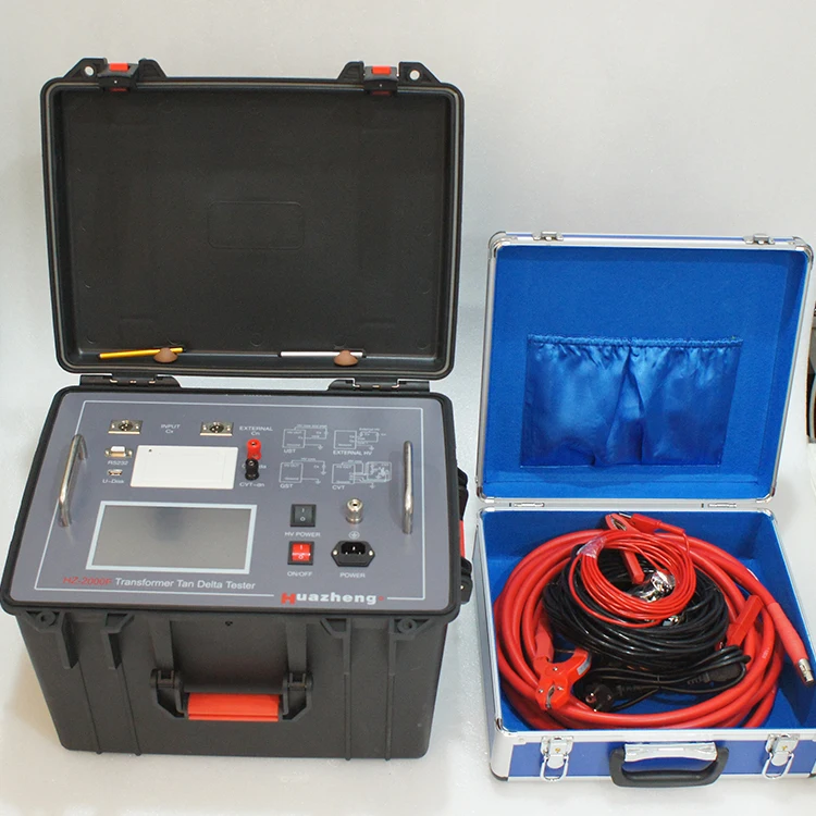 HZ-2000F 10kV Transformer Capacitance And TG Tan Δ Tester Automatic Dielectric Loss Angle Tangent Measurement