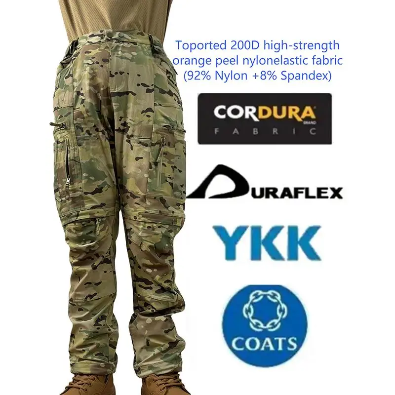 

Реплика тактических брюк UF GEN3 P40 для бездорожья, из нейлона 200D с текстурой «апельсиновая корка», водонепроницаемые и износостойкие, для активного отдыха и походов.
