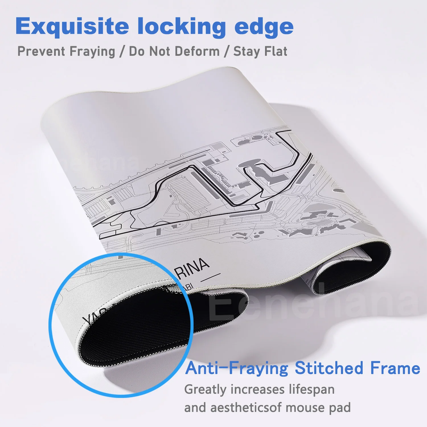 Formula One Racing Circuit Mouse Pad PC Large XXL Game Machine Mousepad Technology Game Keyboard Pad Game Accessories Fantech