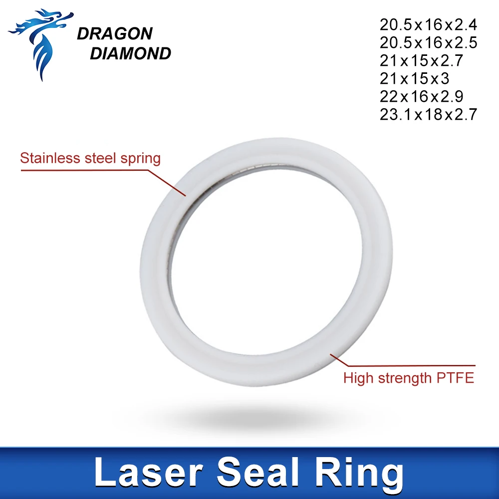 1PC Laser Sealing Ring For Raytools WSX Precitec BOCI Hand Welding Fiber Protective Lens Laser Seal O-Ring Washer