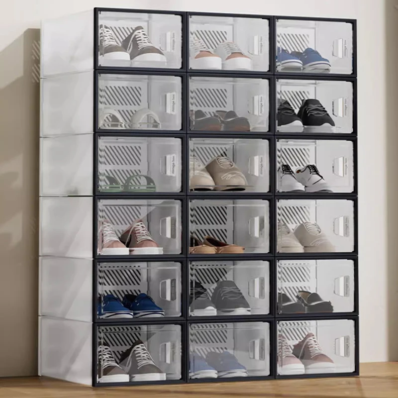 Box Storage Shoe Rack Hallway Bench Stand Organization Dorm Shoe Rack Thin Wall Shelf Muebles Organizador Space Saving Furniture