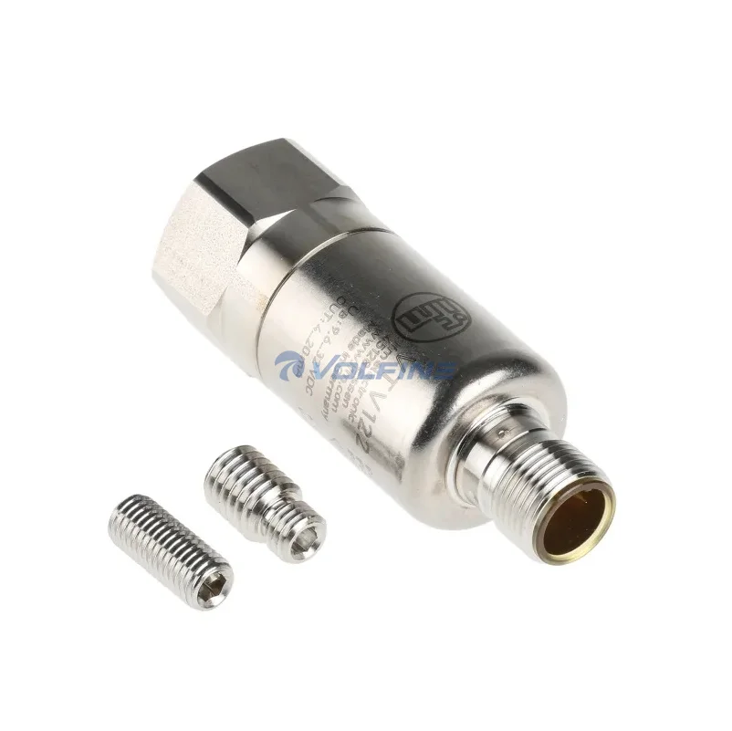 VTV122 جهاز إرسال اهتزاز عالي الجودة أصلي جديد M12 موصل 10-1000 هرتز نطاق التردد عالي الدقة