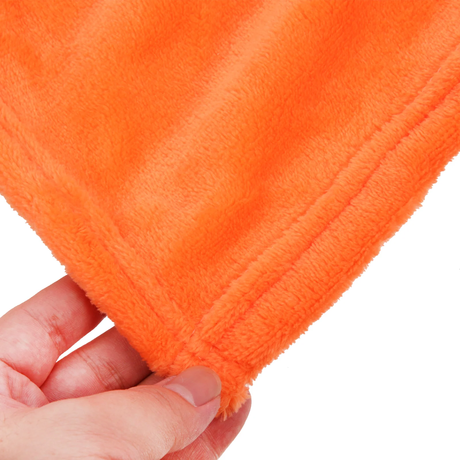 

Solid Color Pet Blanket Premium Flannel Fleece Cozy Warm Bedding For Small Pets Extra Lightweight Orange