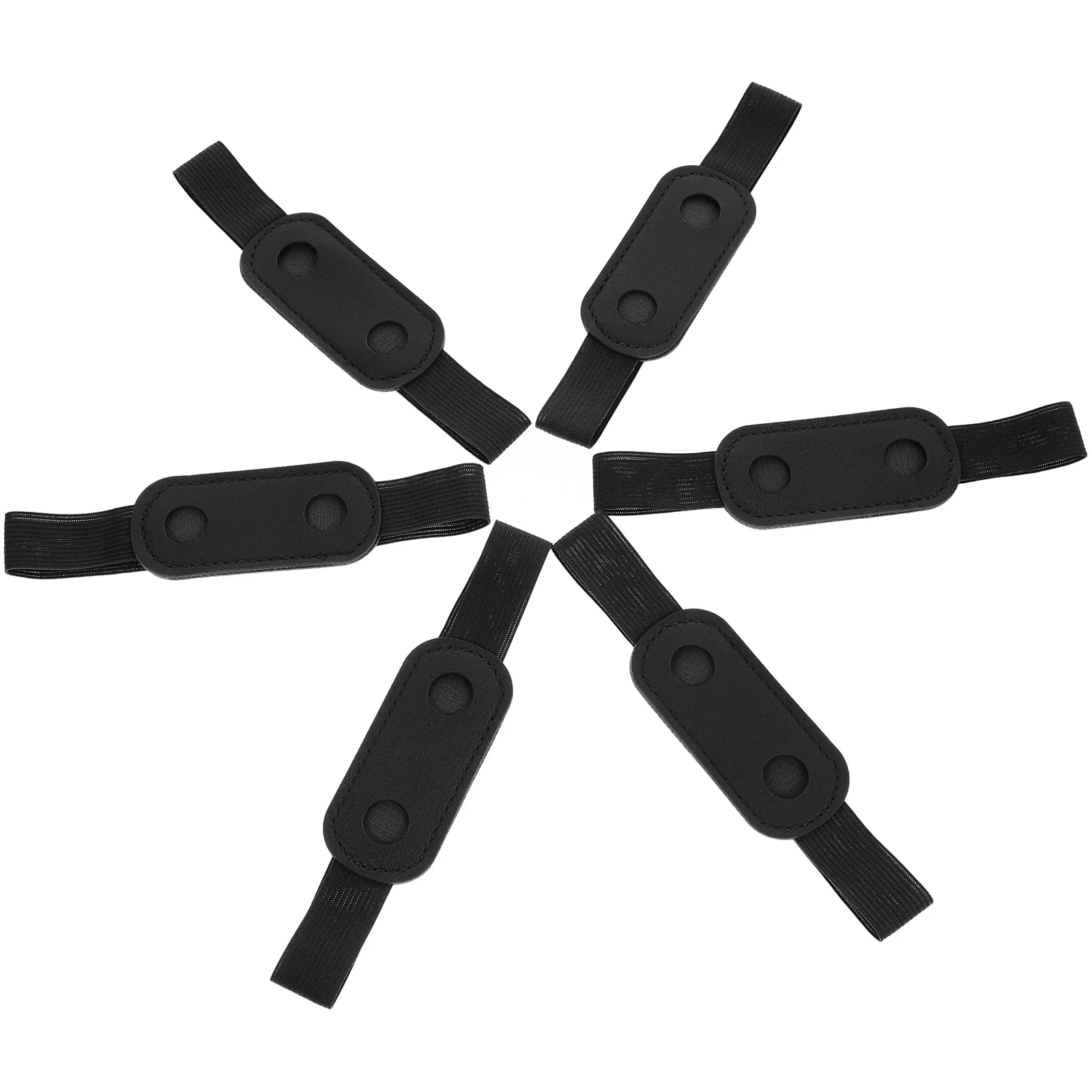 6 قطع من حافظة القلم للكمبيوتر المحمول مع شريط مطاطي من البولي يوريثان لحافظة منظم أدوات الكتابة اللوحية ومخطط المجلات #5