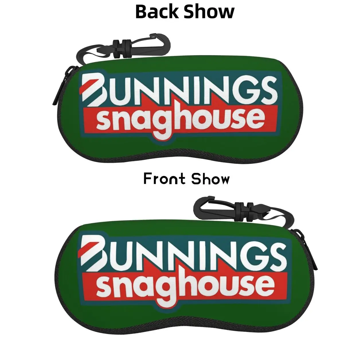 

Чехол для очков Bunnings Snaghouse 1, защитная коробка для солнцезащитных очков для женщин и мужчин, мягкая сумка для очков