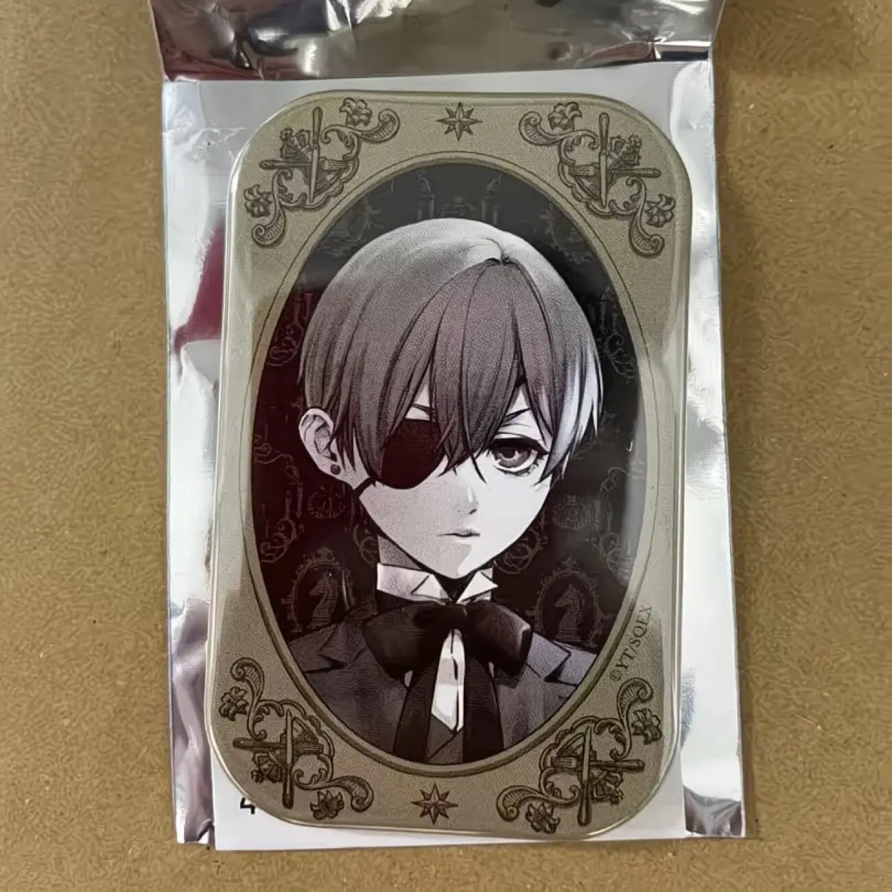 Anime Black Butler Ciel Phantomhive Acrylic Stand Model Desk Decor Badge Figures Gift Color Paper Role Play Birthday Xmas Gift